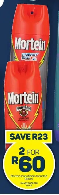 Pick n Pay Hypermarket Mortein Insecticide Assorted 300ml offer