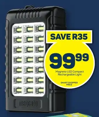 Pick n Pay Hypermarket Magneto LED Compact Rechargeable Light offer