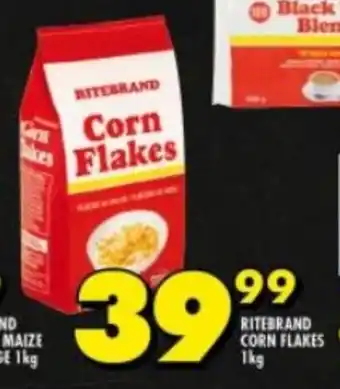 Shoprite RITEBRAND CORN FLAKES 1kg offer