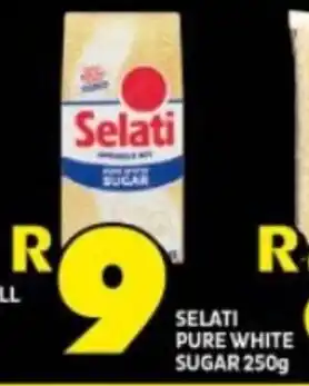 Shoprite SELATI PURE WHITE SUGAR 250g offer