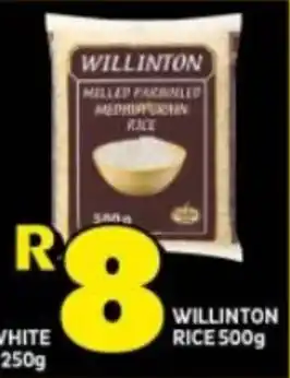 Shoprite WILLINTON RICE 500g offer