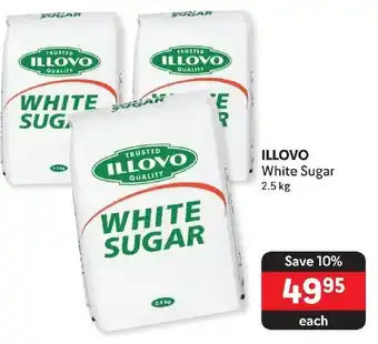 Makro ILLOVO White Sugar 2.5kg offer