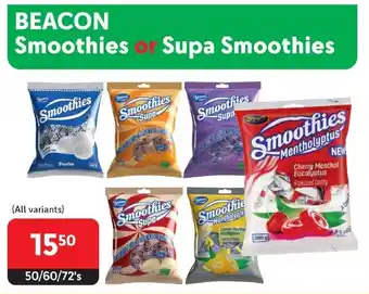 Makro BEACON Smoothies or Supa Smoothies offer