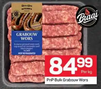 Pick n Pay PnP Bulk Grabouw Wors offer