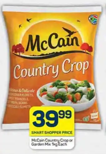Pick n Pay McCain Country Crop or Garden Mix 1kg Each offer