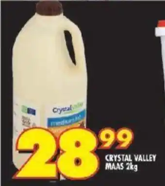 Shoprite CRYSTAL VALLEY MAAS 2kg offer