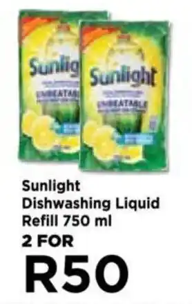 Food Lover's Market Sunlight Dishwashing Liquid Refill 750ml offer