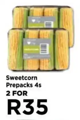 Food Lover's Market Sweetcorn Prepacks 4s offer