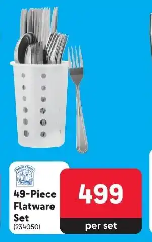 49-Piece Flatware Set