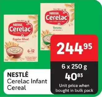 Makro NESTLÉ Cerelac Infant Cereal offer