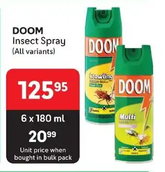 Makro DOOM Insect Spray (All variants) offer