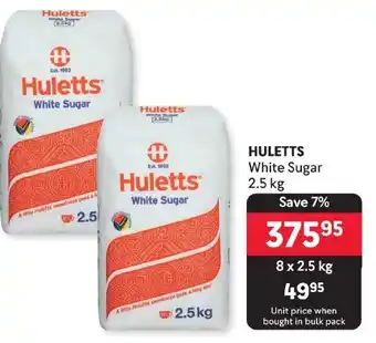 Makro HULETTS White Sugar 2.5kg offer