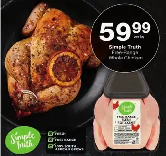Checkers Simple Truth Free-Range Whole Chicken offer