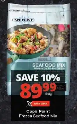 Checkers Cape Point Frozen Seafood Mix offer
