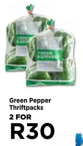 Food Lover's Market Green Pepper Thriftpacks offer