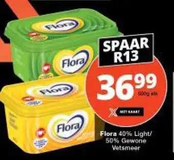 Checkers Flora Flora 40% Light/ 50% Gewone Vetsmeer offer