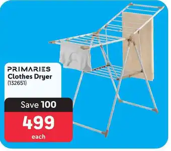 Makro PRIMARIES Clothes Dryer offer