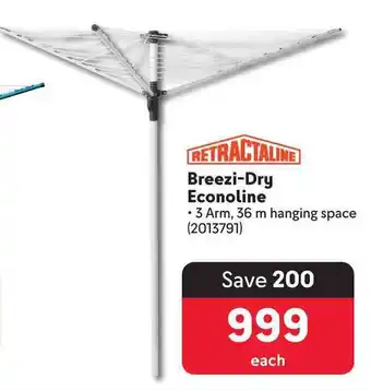 RETRACTALINE Breezi-Dry Econoline