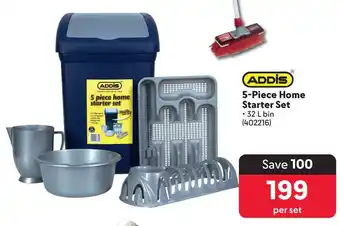 Makro ADDİS 5-Piece Home Starter Set offer
