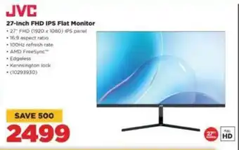 HiFi Corp JVC 27-Inch FHD IPS Flat Monitor offer