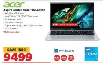 HiFi Corp Acer Aspire 3 Intel Core i5 Laptop offer