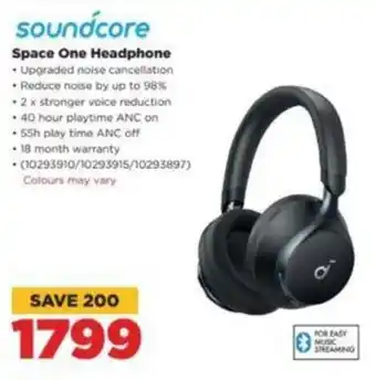 HiFi Corp Soundcore Space One Headphone offer