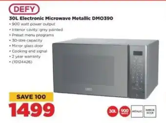 HiFi Corp DEFY 30L Electronic Microwave Metallic DMO390 offer