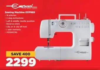 HiFi Corp Sewing Machine EXP889 offer