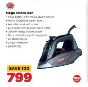 HiFi Corp GENESIS Mega steam Iron offer