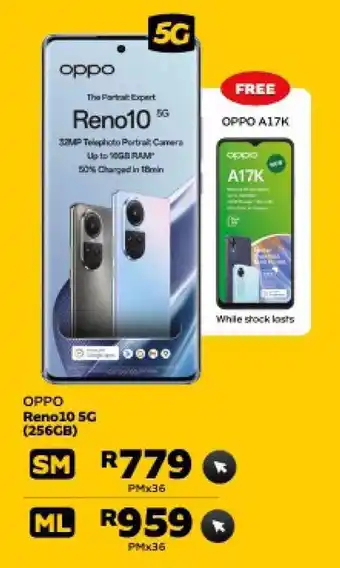 MTN OPPO Reno10 5G (256GB) offer