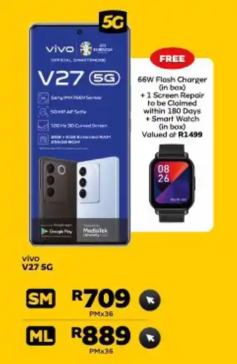 MTN Vivo V27 5G offer