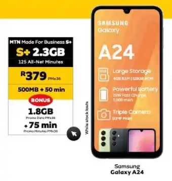 MTN Samsung Galaxy A24 offer