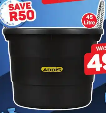 Pick n Pay ADDIS 45 Litre Muck Bucket with Rope offer