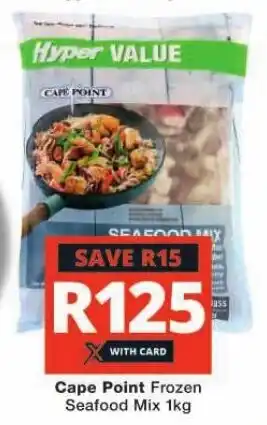 Checkers Cape Point Frozen Seafood Mix 1kg offer