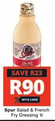 Checkers Spur Salad & French Fry Dressing 1L offer