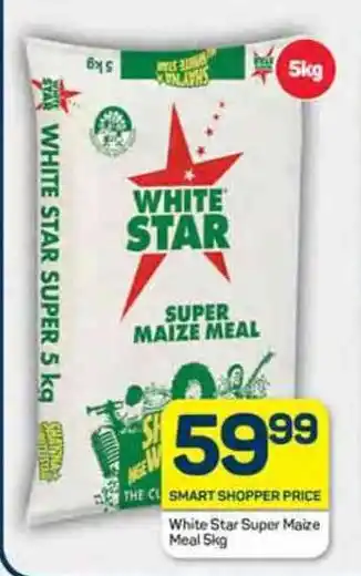 Pick n Pay White Star Super Maize Meal 5kg offer