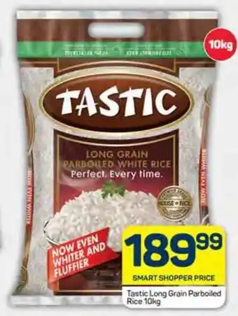Pick n Pay Tastic Long Grain Parboiled Rice 10kg offer