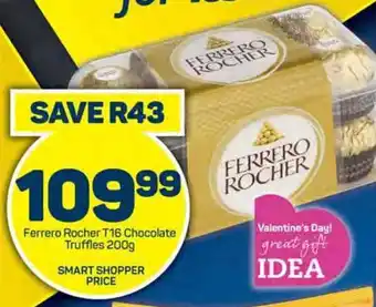 Pick n Pay Ferrero Rocher T16 Chocolate Truffles 200g offer