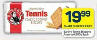 Pick n Pay Bakers Tennis Biscuits Assorted 200g Each offer