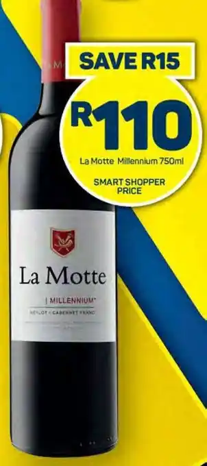Pick n Pay La Motte Millennium 750ml offer