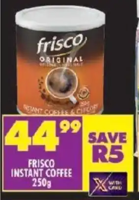 Shoprite FRISCO INSTANT COFFEE 250g offer