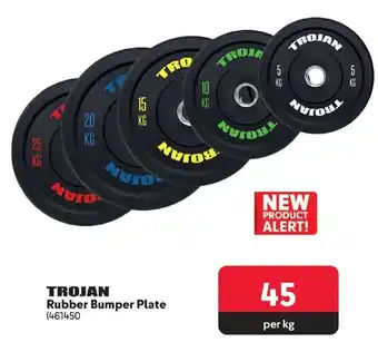 Makro TROJAN Rubber Bumper Plate offer