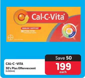 Makro CAL-C-VITA 30's Plus Effervescent offer