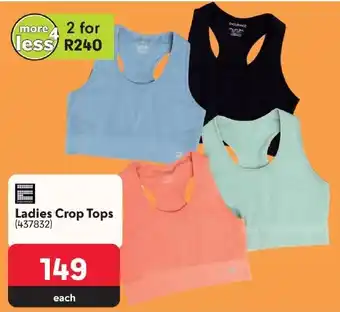 Makro Ladies Crop Tops offer