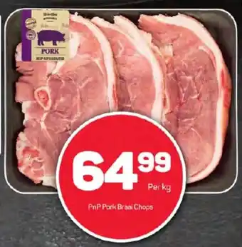 Pick n Pay Hypermarket PnP Pork Braai Chops offer