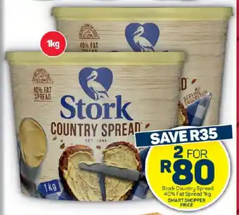 Pick n Pay Hypermarket Stork Country Spread 40% Fat Spread 1kg offer