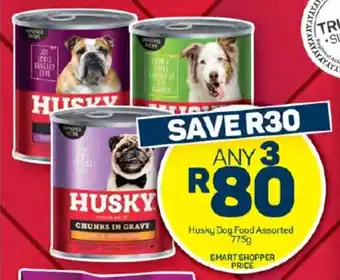 Pick n Pay Hypermarket Husky Dog Food Assorted 775g offer