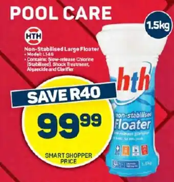 Pick n Pay Hypermarket HTH Non-Stabilised Large Floater offer