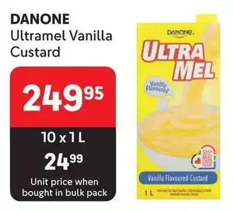 Makro DANONE Ultramel Vanilla Custard offer