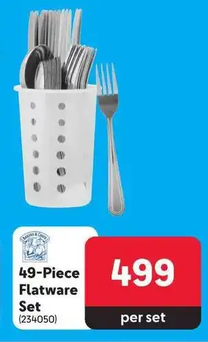 49-Piece Flatware Set